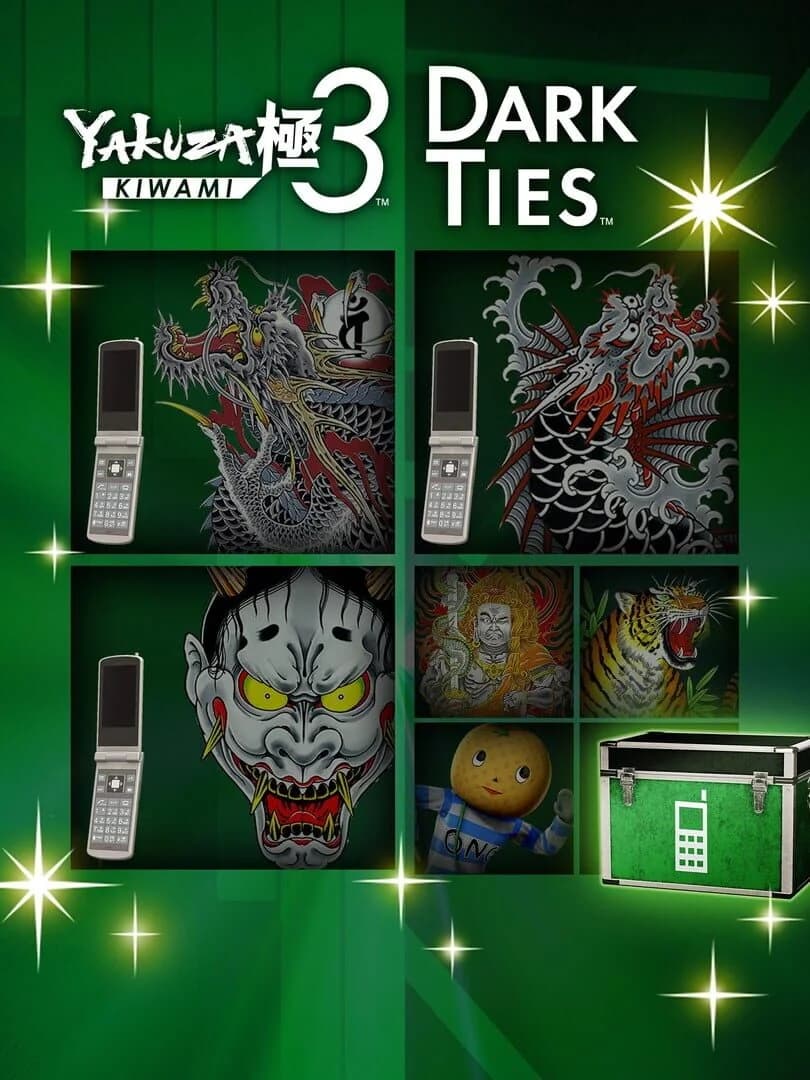 Cover art for Yakuza Kiwami 3 & Dark Ties: Flip Phone Customization Pack