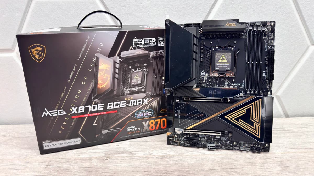 MSI’s MEG X870E Ace Max gave my Ryzen rig Godlike swagger without the Godlike price