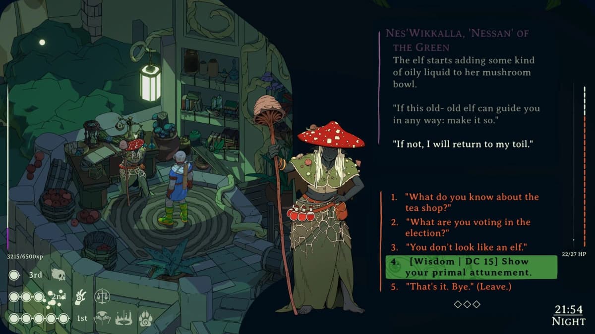 Screenshot from Esoteric Ebb