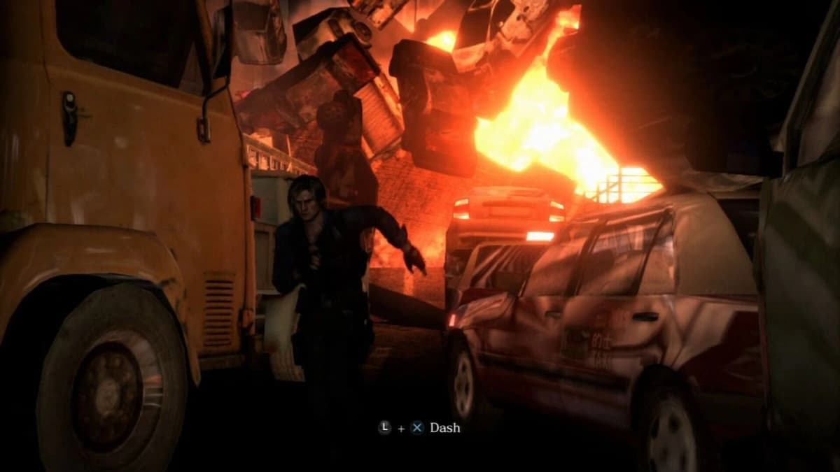 Screenshot from Resident Evil 6