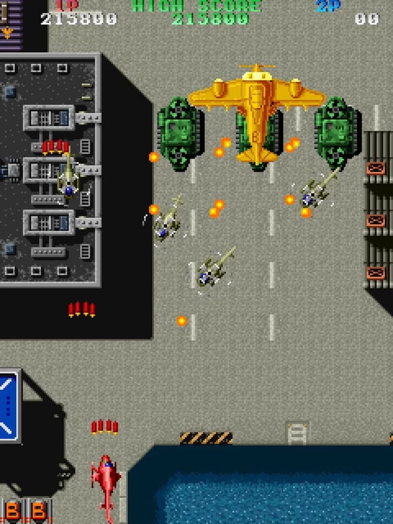 Screenshot from Twin Cobra