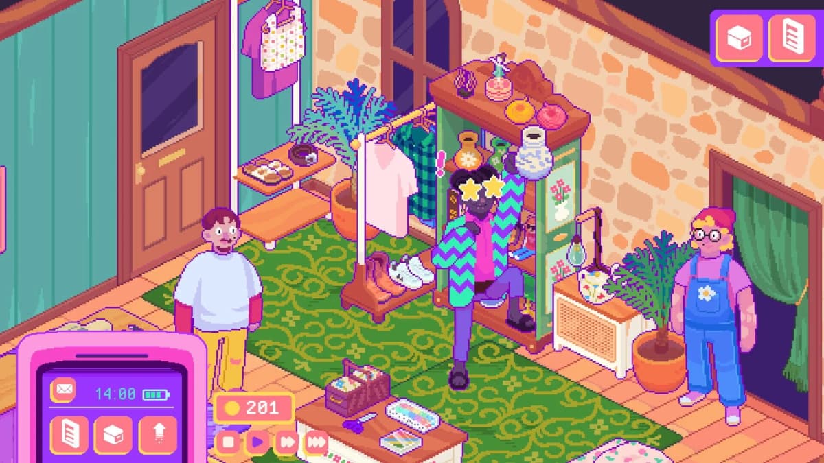 Screenshot from Thrifty Business