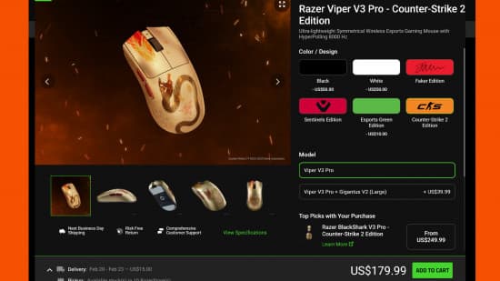 Razer Viper V3 Hyperspeed