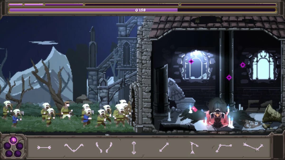 Runeomicon’s Steam Next Fest demo flips the fantasy—you’re the villain drawing runes to summon gods