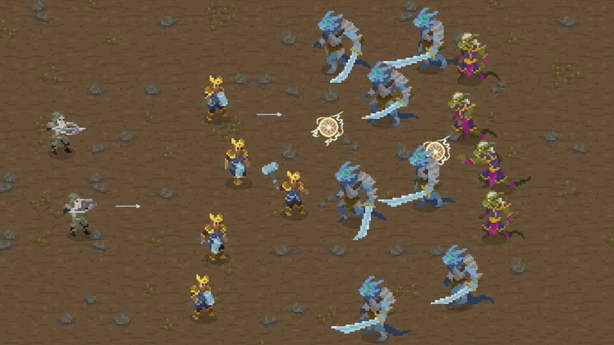 Screenshot from Doomed Dwarves