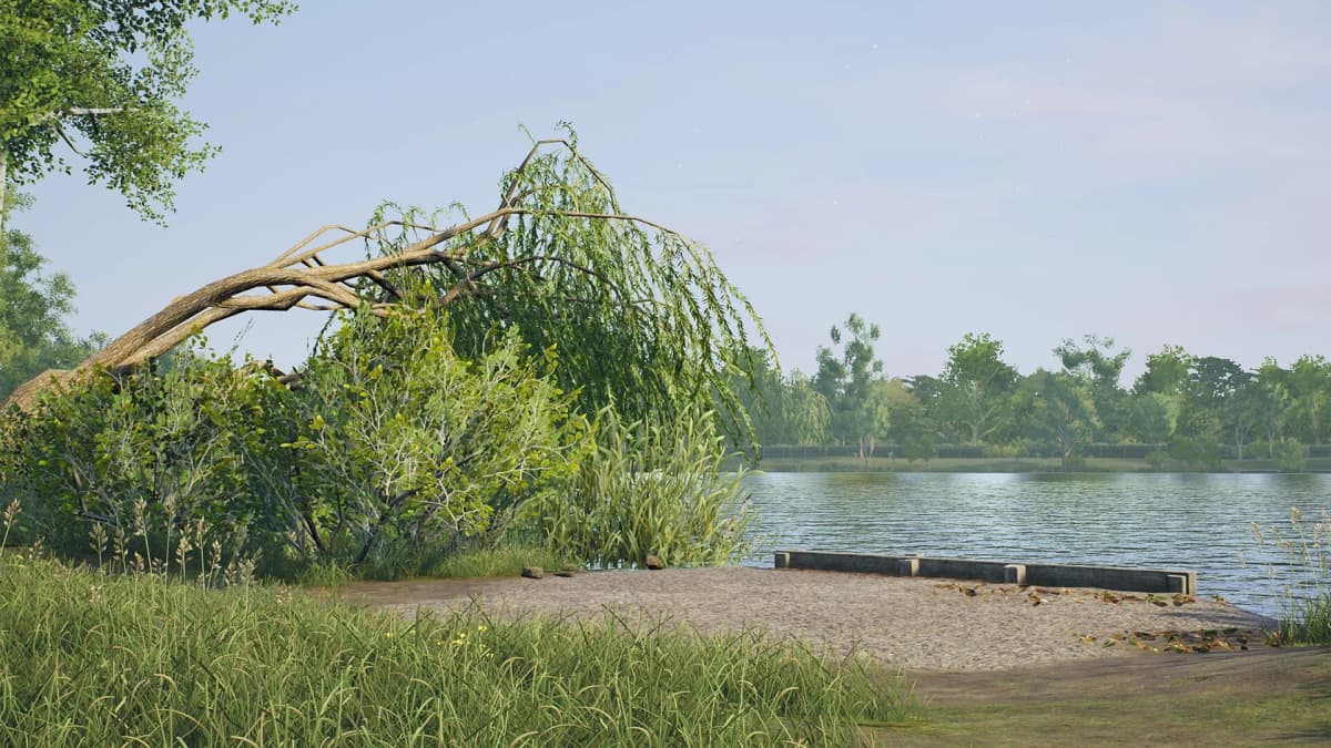 Screenshot from Euro Fishing: Manor Farm Lake