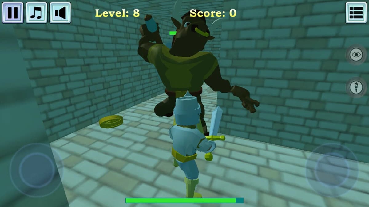 Screenshot from Dungeon Hero