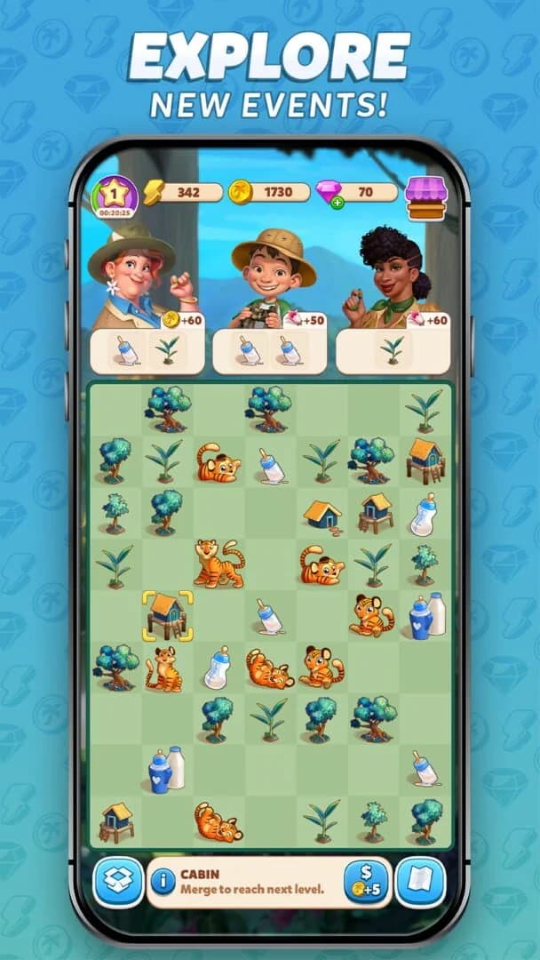 Screenshot from Travel Town: Merge Adventure