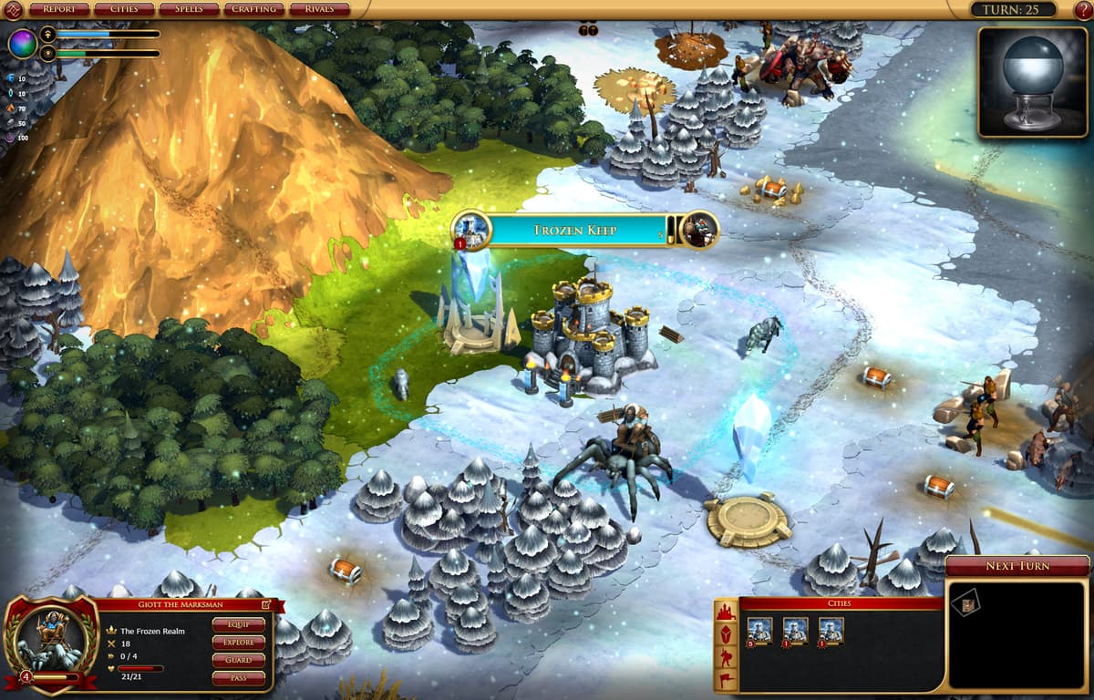 Screenshot from Sorcerer King: Rivals