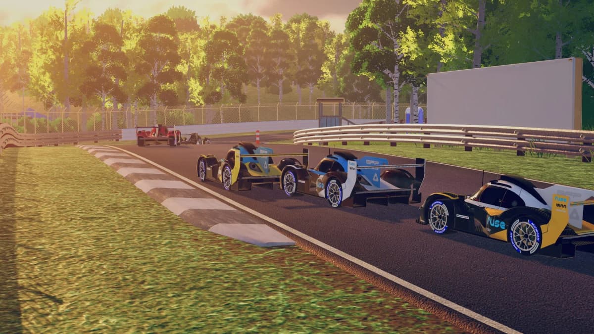 Screenshot from iRacing Arcade