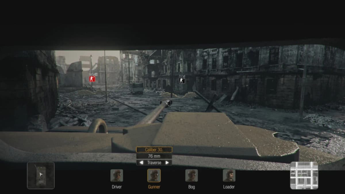 Screenshot from Sherman Commander