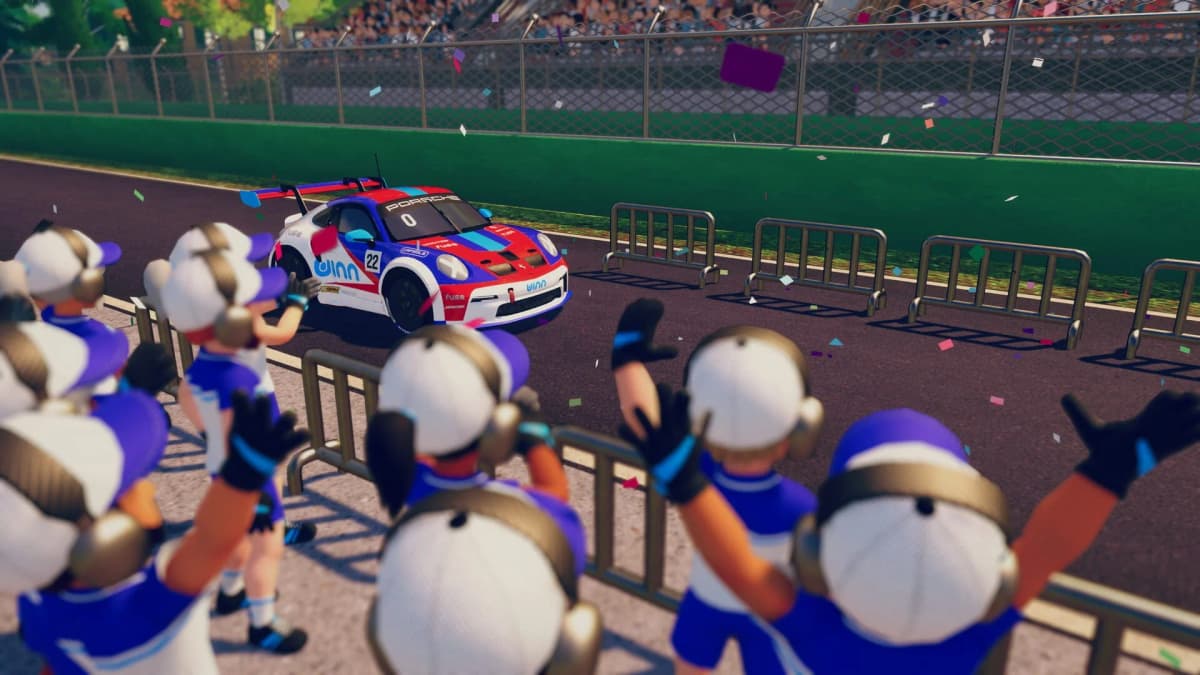 Screenshot from iRacing Arcade