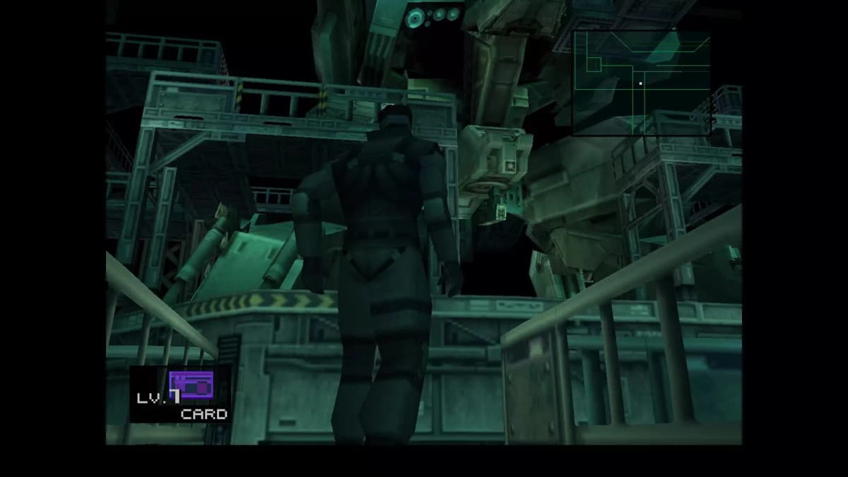 Screenshot from Metal Gear Solid