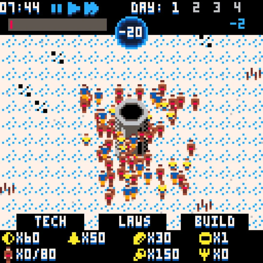 Screenshot from Frostpunk Pico