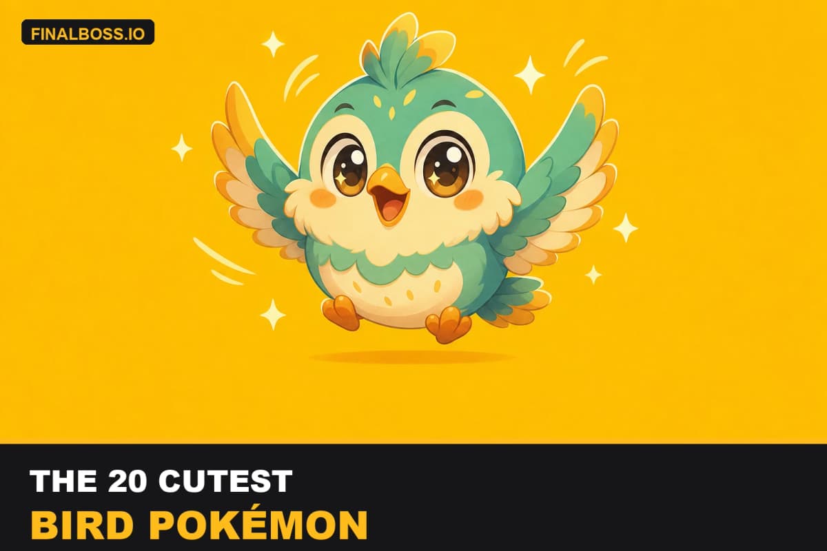 I Ranked the 20 Cutest Bird Pokémon Ever (Yes, Butterfree Counts)