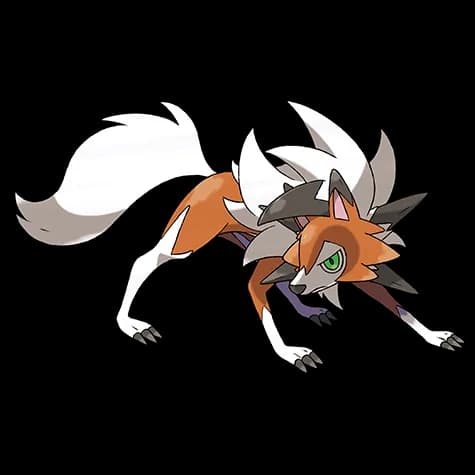 Lycanroc – one of the cutest dog Pokémon