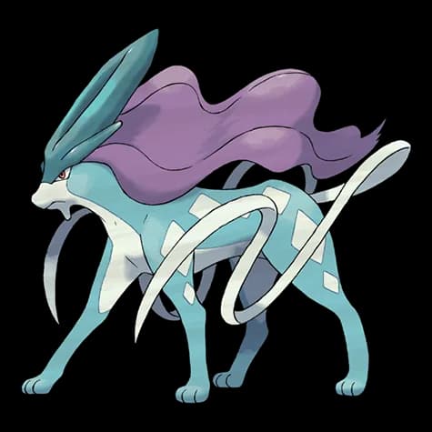 Suicune – one of the cutest dog Pokémon