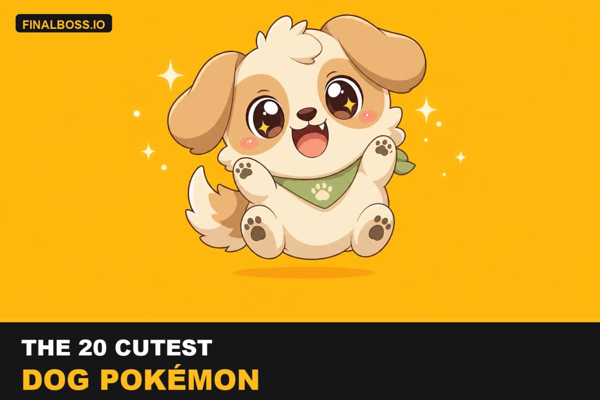 Rockruff Reigns: Ranking the 20 Cutest Dog Pokémon Ever Designed