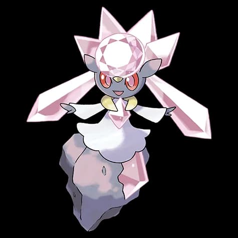 Diancie – one of the cutest fairy Pokémon