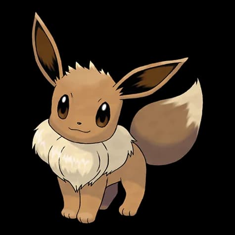Eevee – one of the cutest fluffy Pokémon
