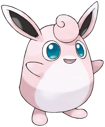 Wigglytuff – one of the cutest fluffy Pokémon