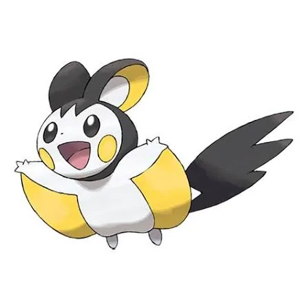 Emolga – one of the cutest fluffy Pokémon
