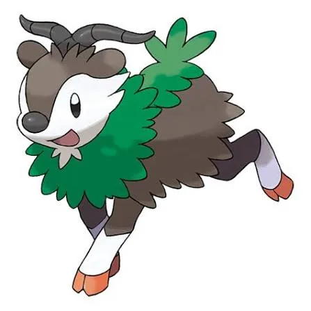 Skiddo – one of the cutest fluffy Pokémon