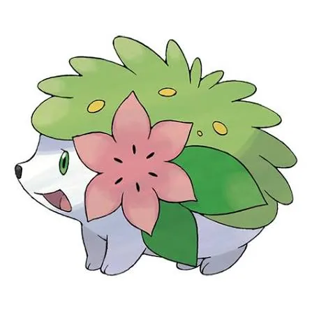 Shaymin – one of the cutest grass Pokémon