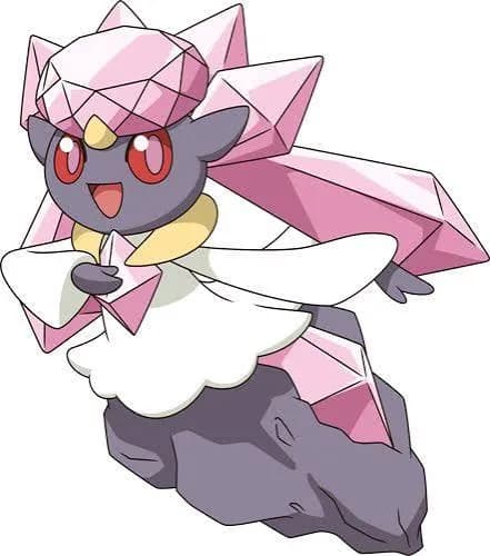 Diancie – one of the cutest pink Pokémon