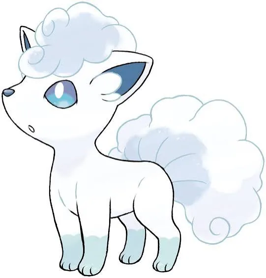 Alolan Vulpix – one of the cutest round Pokémon