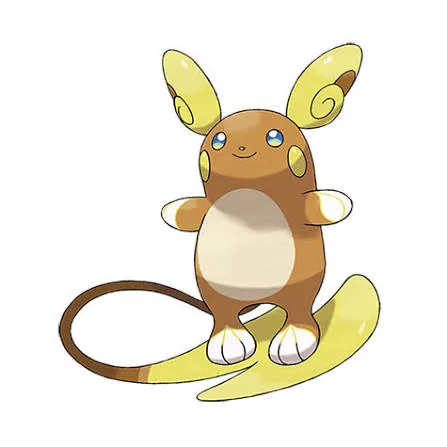 Alolan Raichu – one of the cutest round Pokémon