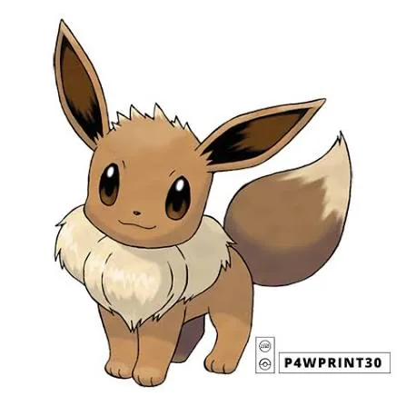 Eevee – one of the cutest round Pokémon