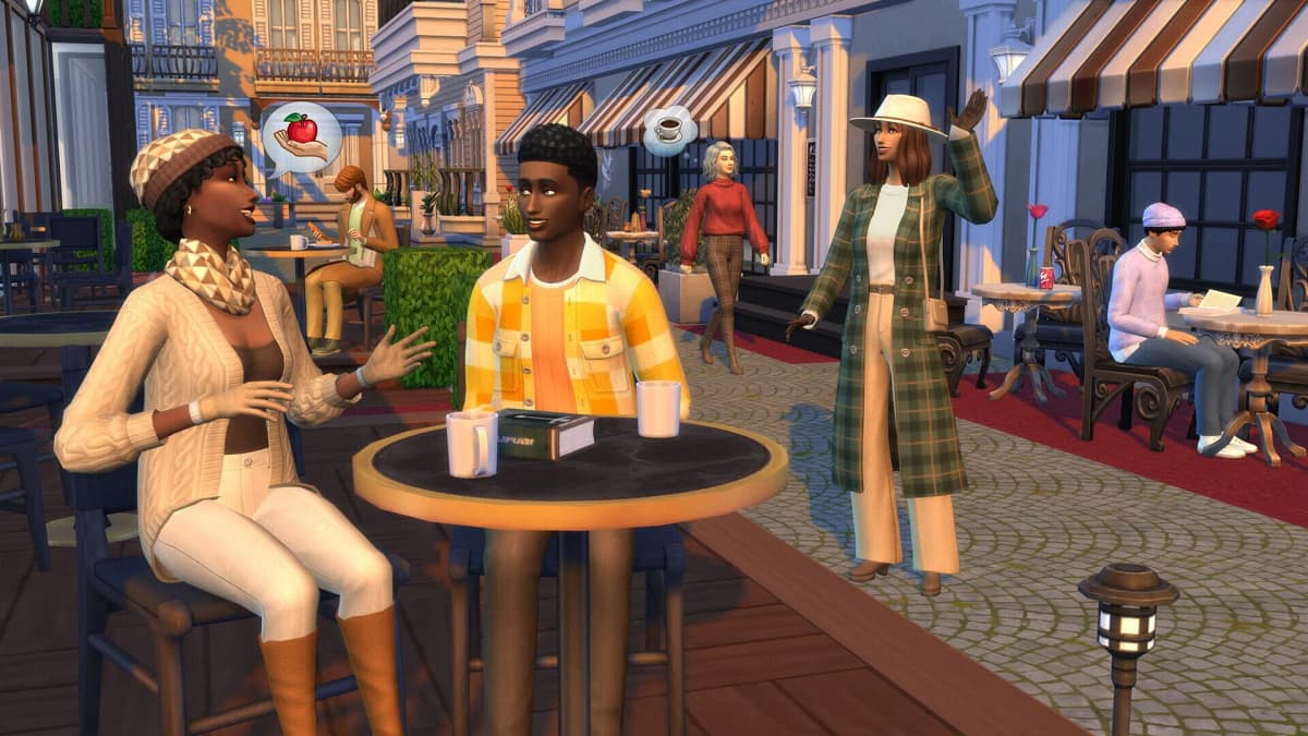 Screenshot from The Sims 4: Autumn Apparel Kit