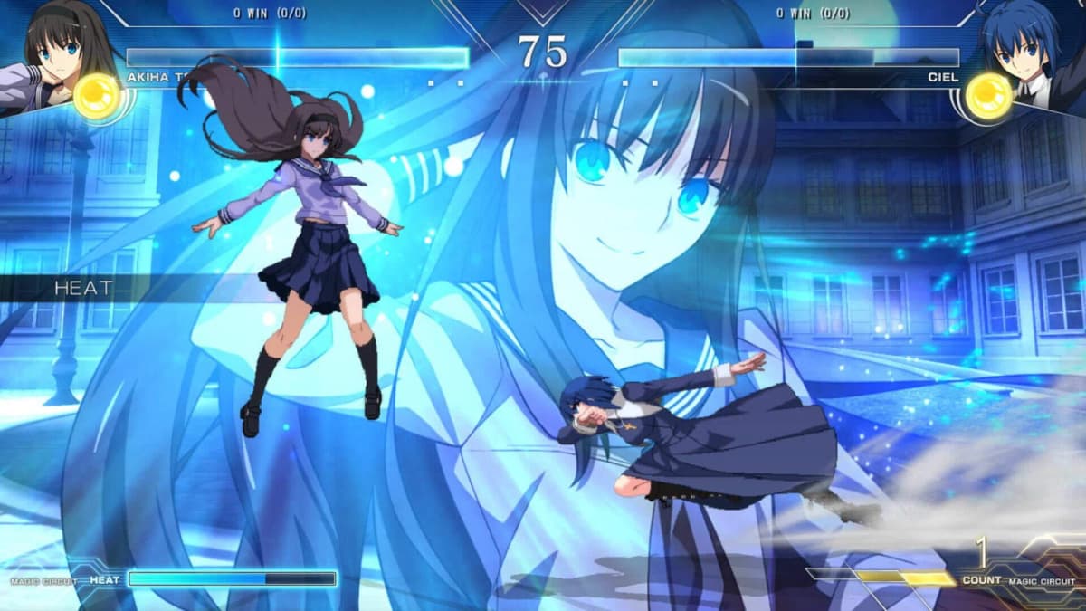 Screenshot from Melty Blood: Type Lumina - Deluxe Edition