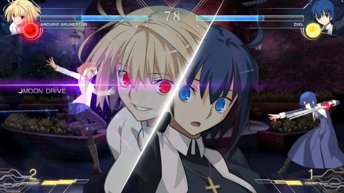 Screenshot from Melty Blood: Type Lumina - Deluxe Edition