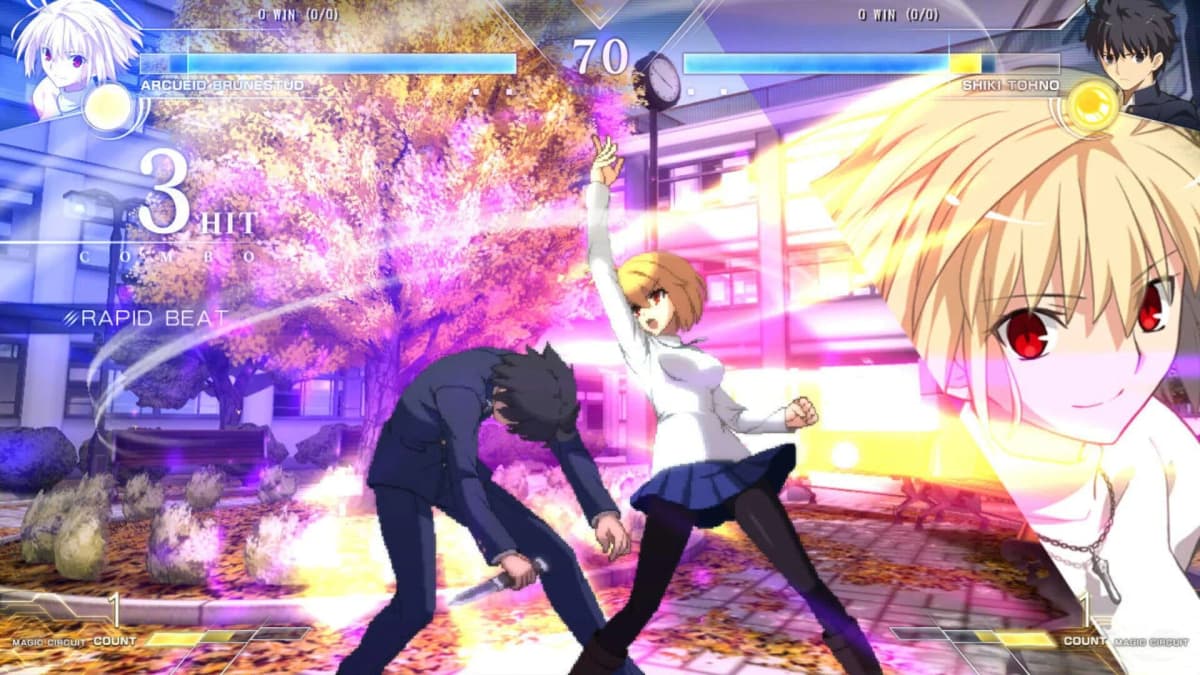 Melty Blood: Twi-Lumina is coming back cross-gen, and that platform list says a lot