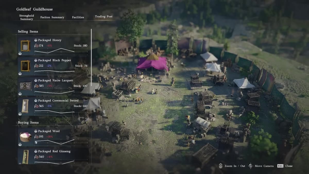 Crimson Desert: How to Use Greymane Camp Trade Routes