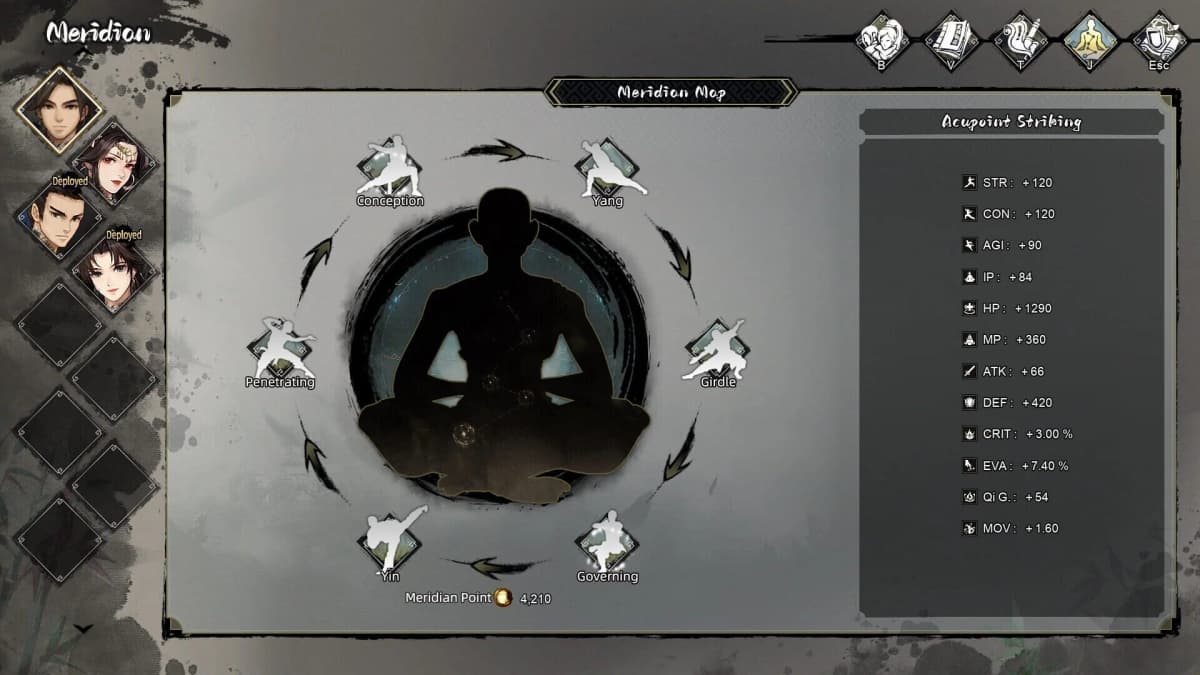 Screenshot from Wandering Sword
