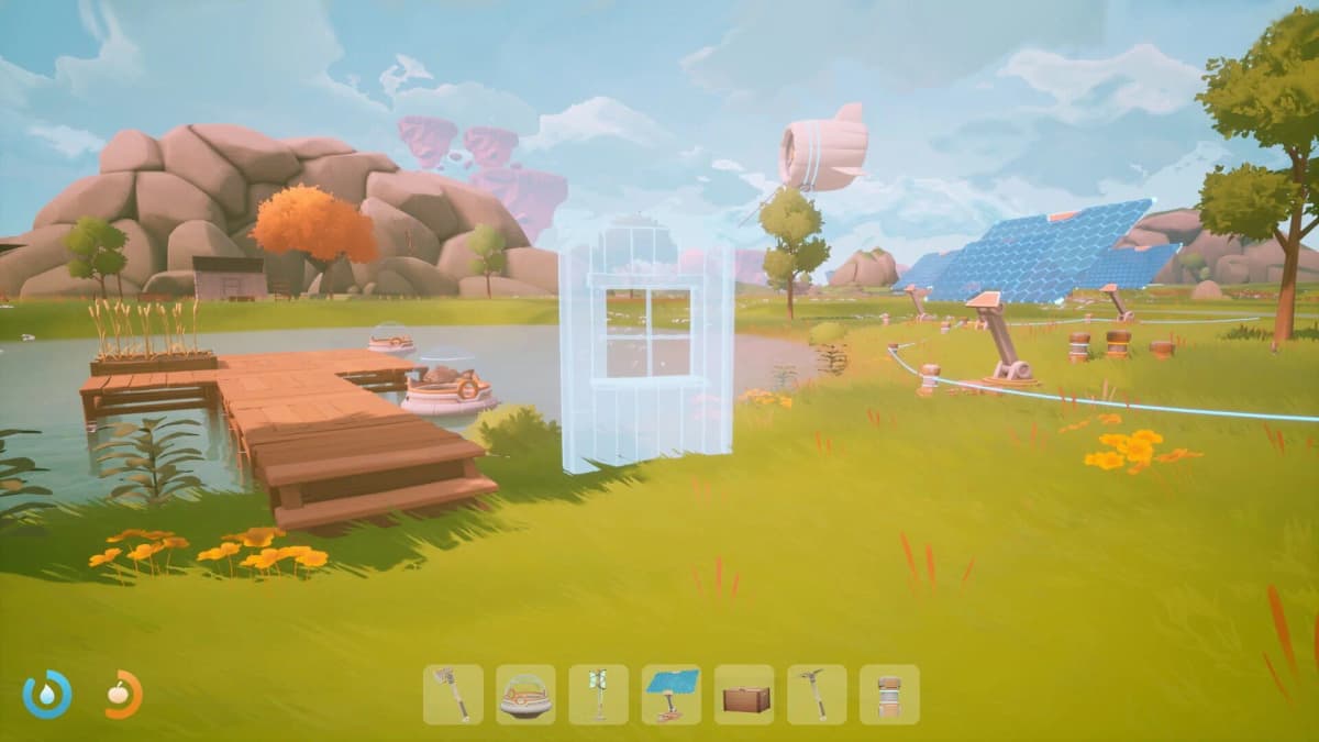 Screenshot from Solarpunk