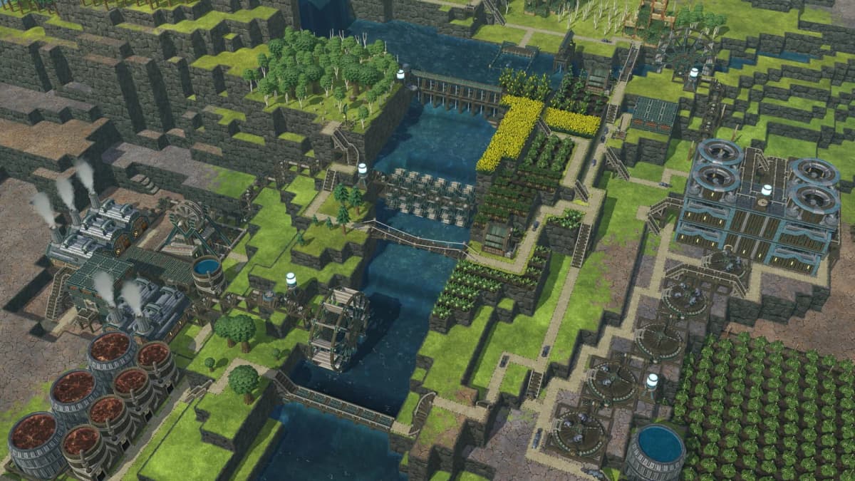 Screenshot from Timberborn