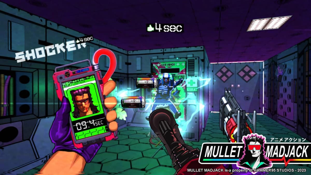 Screenshot from Mullet Madjack