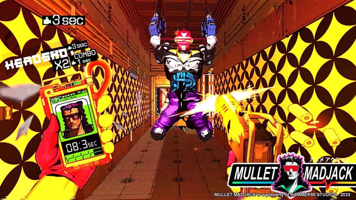 Screenshot from Mullet Madjack