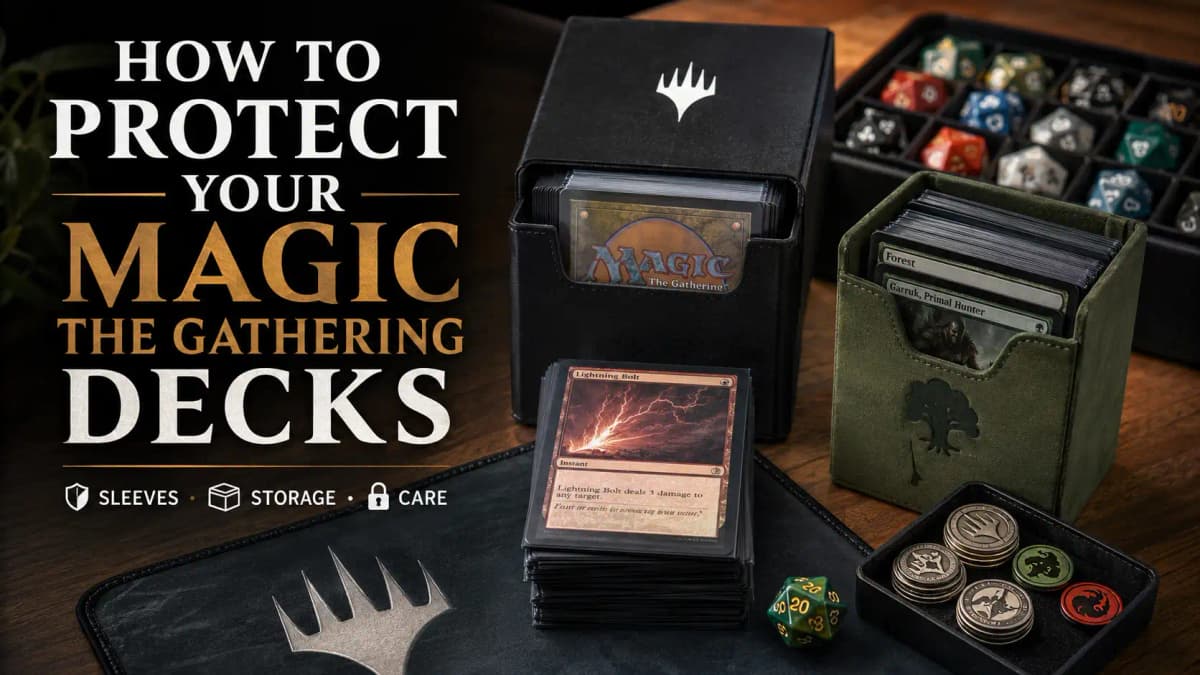 How to Protect Your Magic: The Gathering Decks