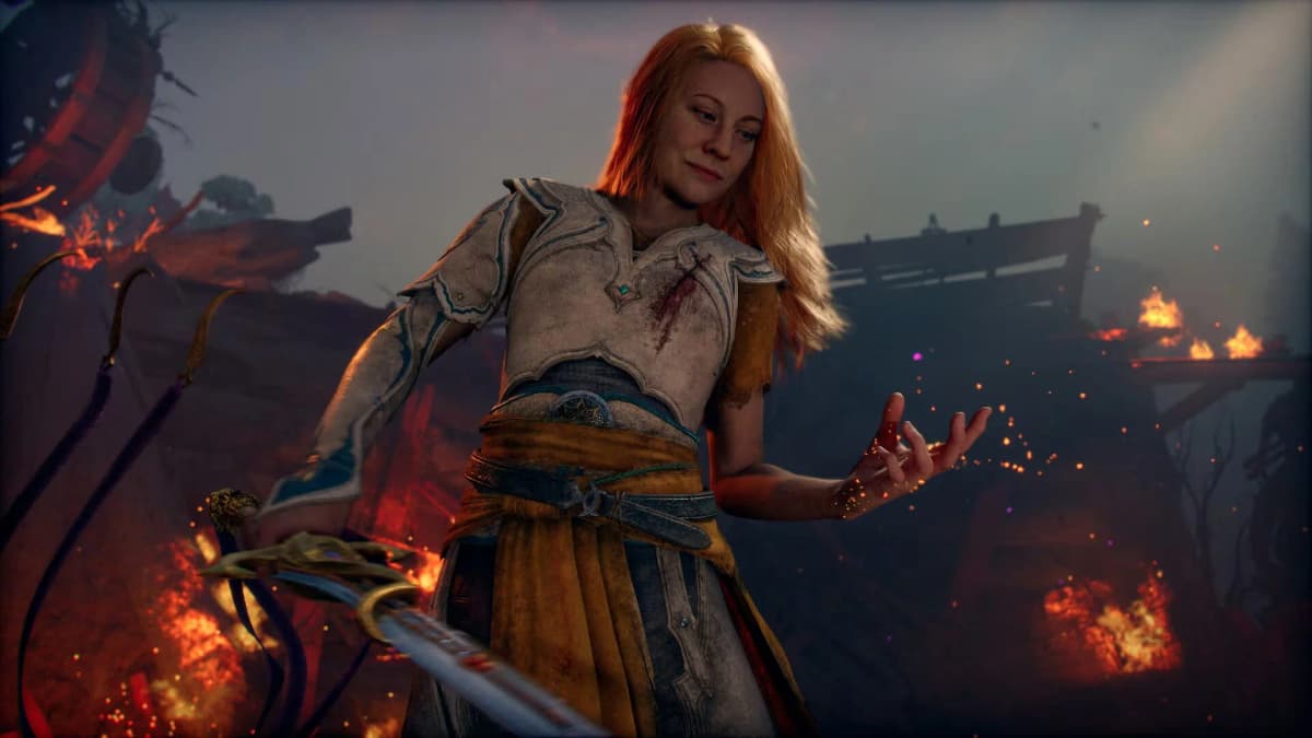 Screenshot from God of War Laufey