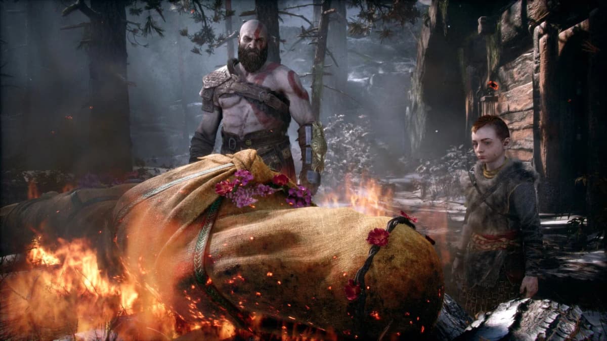 Screenshot from God of War Laufey