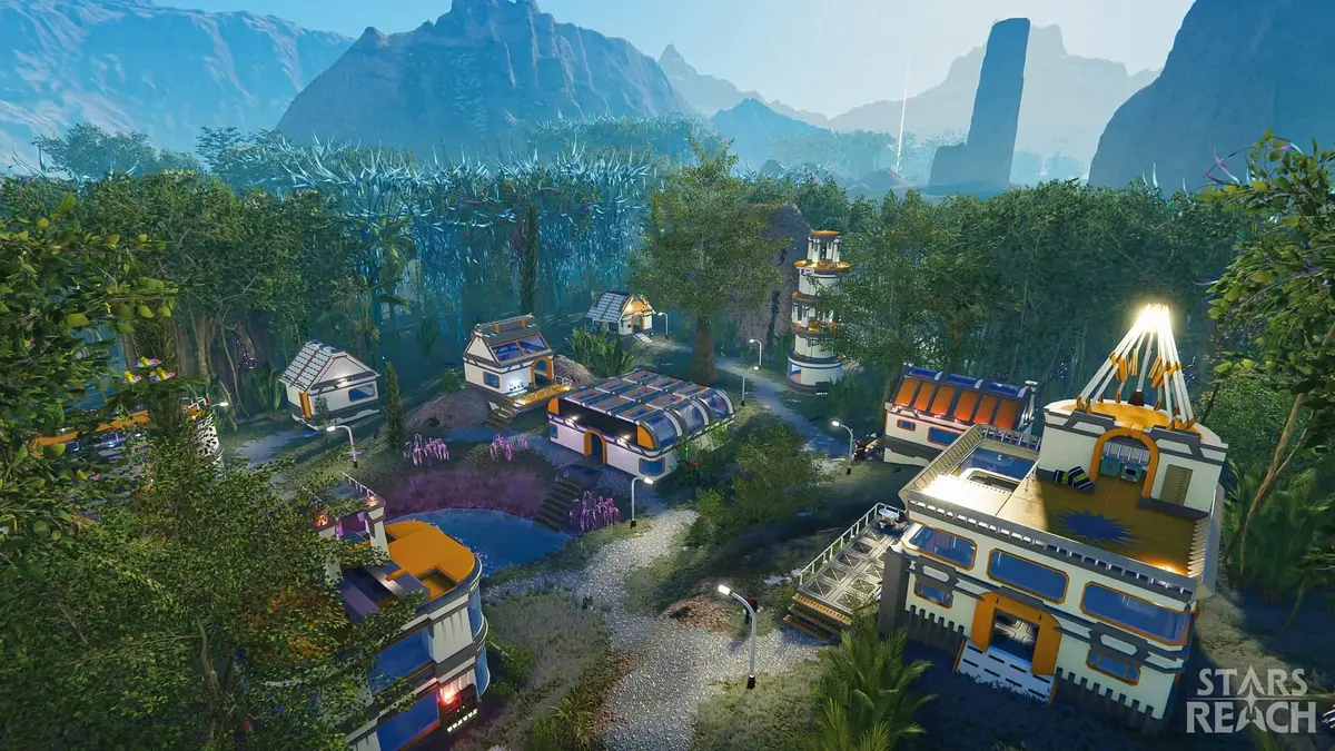 Screenshot from Stars Reach