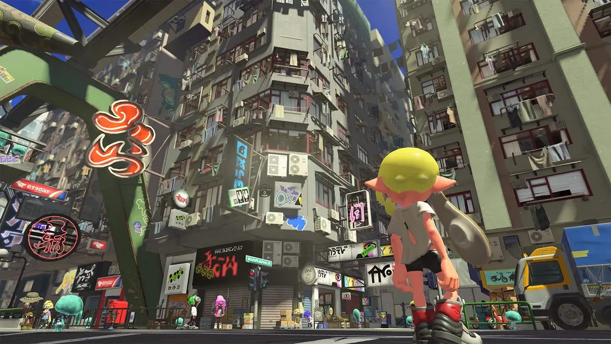 Screenshot from Splatoon 3