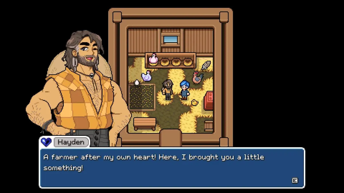 Screenshot from Fields of Mistria