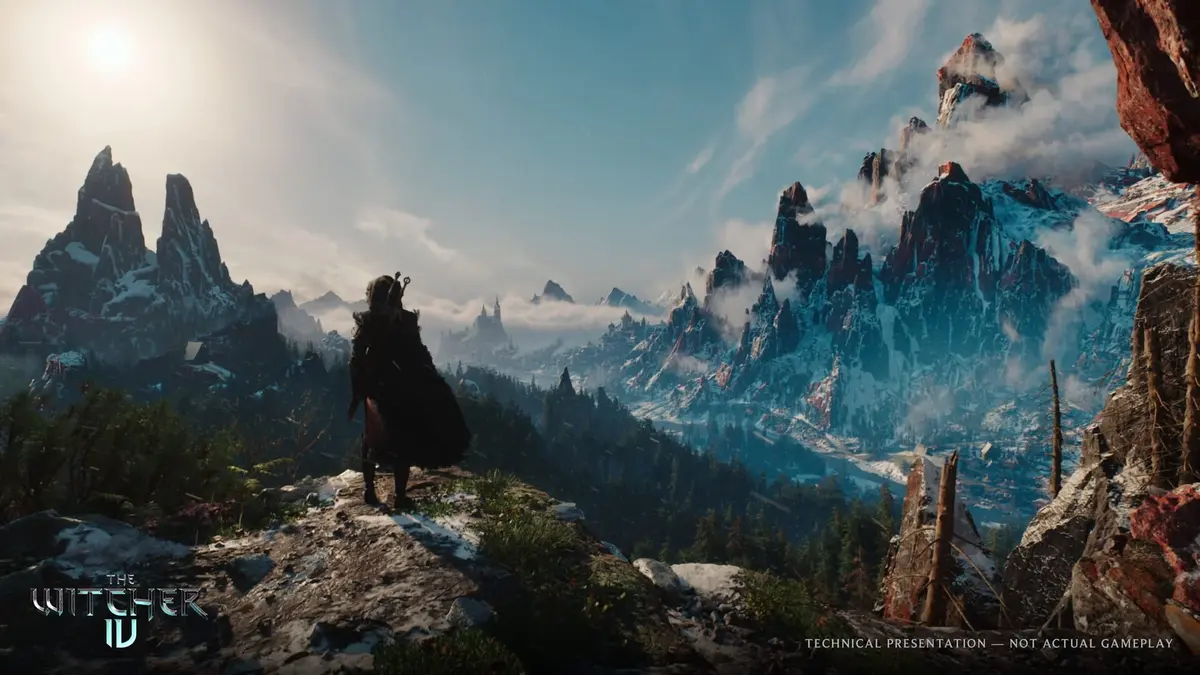 Screenshot from The Witcher IV