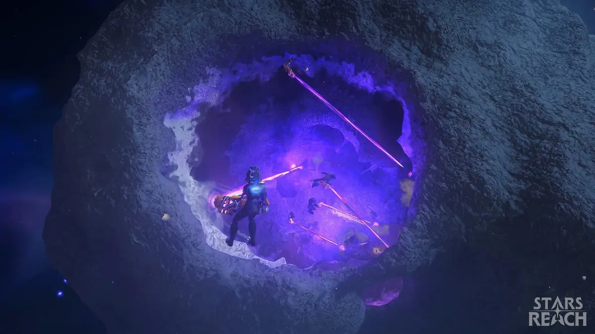 Screenshot from Stars Reach